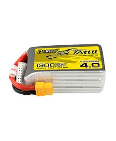 Аккумулятор Tattu R-Line V4.0 1300мАч 6S 130C LiPo (XT60)