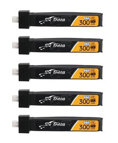 Аккумулятор Tattu 300мАч 1S 75C LiHV (PH2.0), Количество: 5 шт.