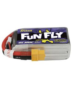 Аккумулятор Tattu FunFly 1300мАч 4S 100C LiPo (XT60)