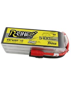 Аккумулятор Tattu R-Line 5100мАч 6S 95C LiPo (AS150)