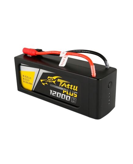 Аккумулятор Tattu Plus 12000мАч 6S 15C 22,2В LiPo