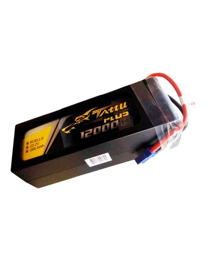 Аккумулятор Tattu Plus 12000мАч 6S 15C 22,2В LiPo, изображение 3 Аккумулятор Tattu Plus 12000мАч 6S 15C 22,2В LiPo, изображение 3