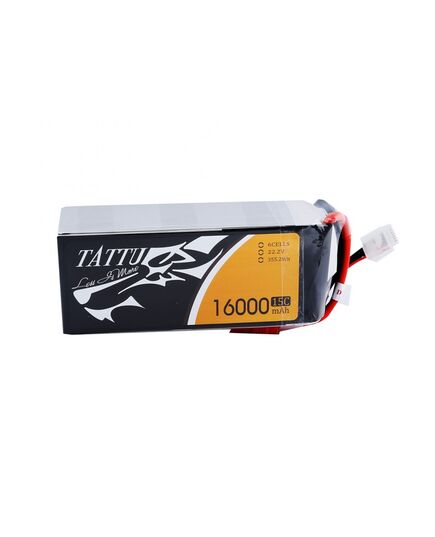 Аккумулятор Tattu 16000мАч 6S 15C 22,2В LiPo