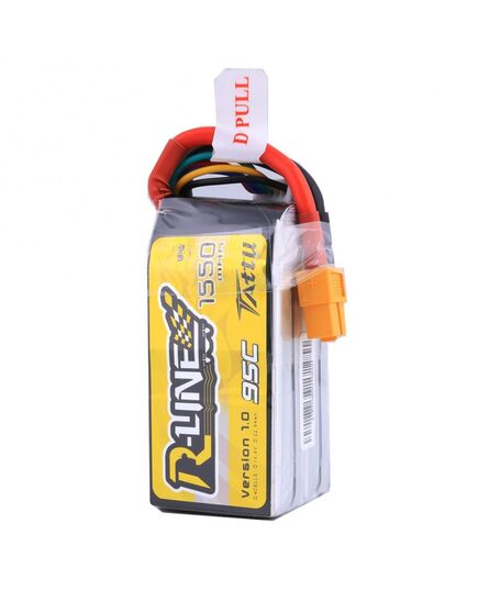 Аккумулятор Tattu R-Line V1.0 1550мАч 14,8В 95C 4S1P LiPo, изображение 2