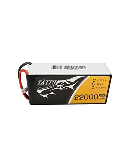 Аккумулятор Tattu 22000мАч 6S 25C 22,2В LiPo, изображение 2 Аккумулятор Tattu 22000мАч 6S 25C 22,2В LiPo, изображение 2