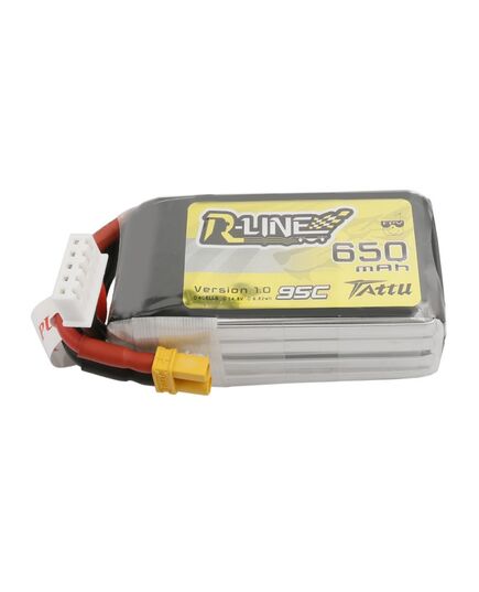 Аккумулятор Tattu R-Line V1.0 650мАч 4S 95C LiPo (XT30)