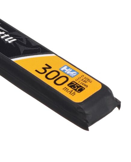 Аккумулятор Tattu 300мАч 1S 75C LiHV (PH2.0), Количество: 1 шт., изображение 5 Аккумулятор Tattu 300мАч 1S 75C LiHV (PH2.0), Количество: 1 шт., изображение 5