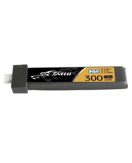 Аккумуляторы Tattu 300мАч 1S 75C LiHV (BT2.0) (5 шт.), изображение 4 Аккумуляторы Tattu 300мАч 1S 75C LiHV (BT2.0) (5 шт.), изображение 4