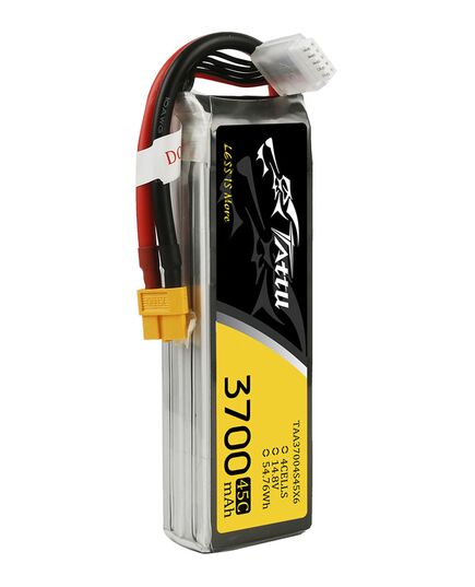 Аккумулятор Tattu 3700мАч 4S 45C LiPo (XT60), изображение 2