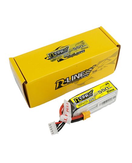 Аккумулятор Tattu R-Line 550мАч 4S 95C LiPo (XT30), изображение 4