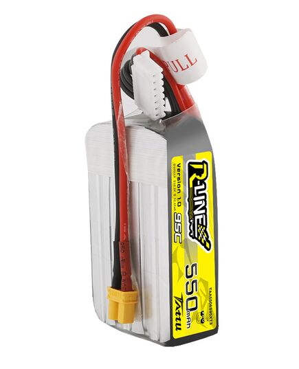 Аккумулятор Tattu R-Line 550мАч 6S 95C LiPo (XT30), изображение 2