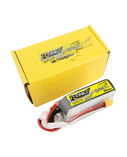 Аккумулятор Tattu R-Line 550мАч 6S 95C LiPo (XT30), изображение 4