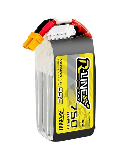 Аккумулятор Tattu R-Line 750мАч 4S 95C LiPo (XT30), изображение 2