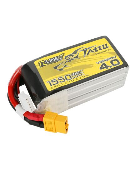 Аккумулятор Tattu R-Line V4.0 1550мАч 4S 130C LiPo (XT60)